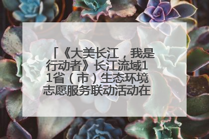 《大美长江，我是行动者》长江流域11省（市）生态环境志愿服务联动活动在江苏南通成功启动