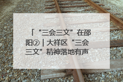 “三会三文”在邵阳②｜大祥区“三会三文”精神落地有声 以实干实绩助力区域高质量发展