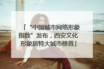 “中国城市网络形象指数”发布，西安文化形象居特大城市榜首