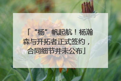 “杨”帆起航！杨瀚森与开拓者正式签约，合同细节并未公布