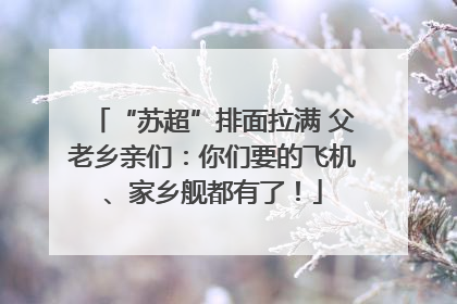 “苏超”排面拉满 父老乡亲们：你们要的飞机、家乡舰都有了！