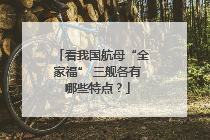 看我国航母“全家福” 三舰各有哪些特点？