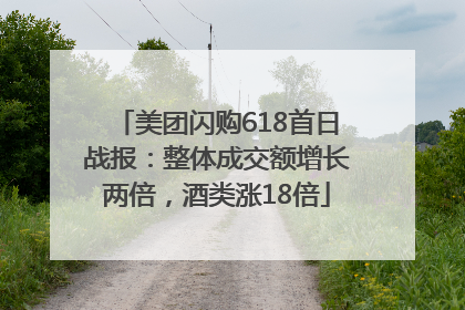 美团闪购618首日战报：整体成交额增长两倍，酒类涨18倍