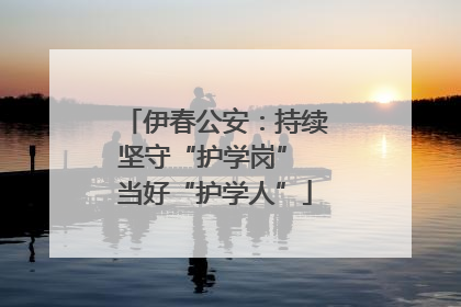 伊春公安：持续坚守“护学岗” 当好“护学人”