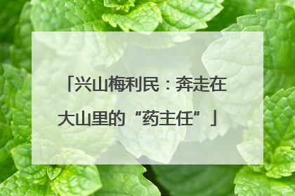 兴山梅利民：奔走在大山里的“药主任”