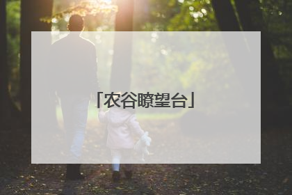 农谷瞭望台