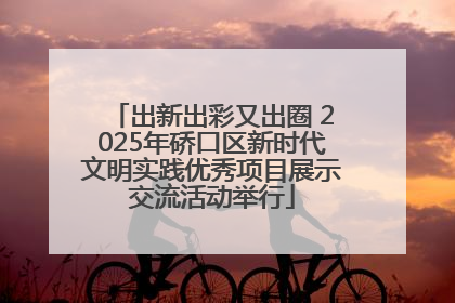 出新出彩又出圈 2025年硚口区新时代文明实践优秀项目展示交流活动举行