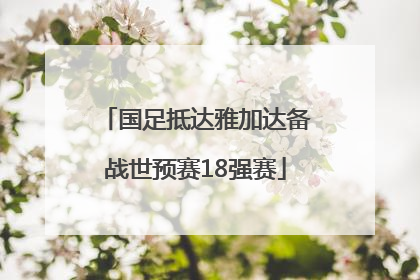 国足抵达雅加达备战世预赛18强赛