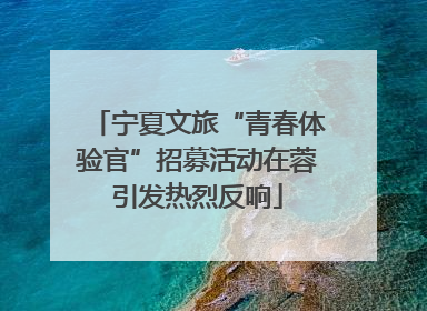 宁夏文旅“青春体验官”招募活动在蓉引发热烈反响