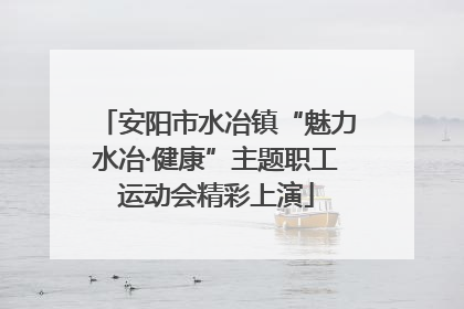 安阳市水冶镇“魅力水冶·健康”主题职工运动会精彩上演