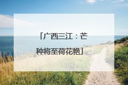广西三江：芒种将至荷花艳