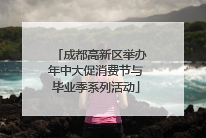 成都高新区举办年中大促消费节与毕业季系列活动