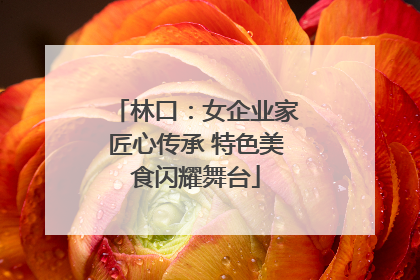 林口：女企业家匠心传承 特色美食闪耀舞台