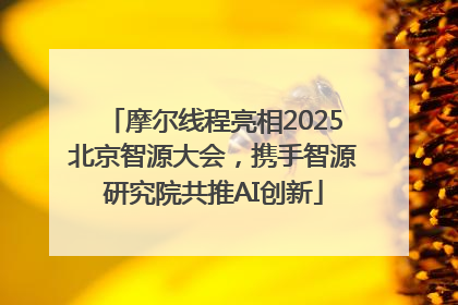 摩尔线程亮相2025北京智源大会，携手智源研究院共推AI创新