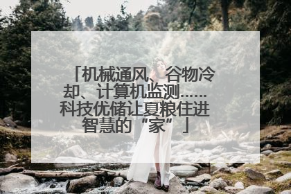 机械通风、谷物冷却、计算机监测……科技优储让夏粮住进智慧的“家”