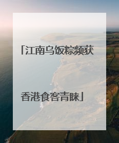 江南乌饭粽频获香港食客青睐