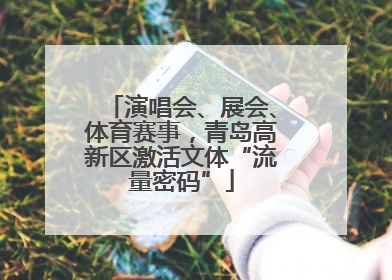 演唱会、展会、体育赛事，青岛高新区激活文体“流量密码”
