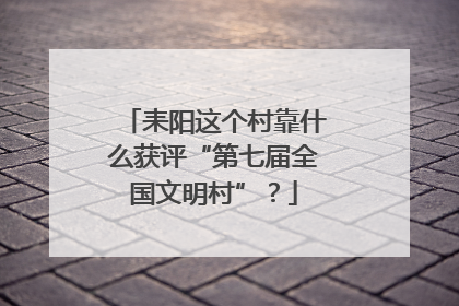 耒阳这个村靠什么获评“第七届全国文明村”？