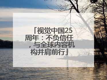 视觉中国25周年：不负信任，与全球内容机构并肩前行