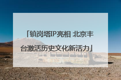 镇岗塔IP亮相 北京丰台激活历史文化新活力