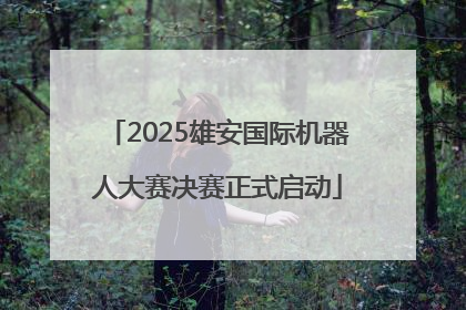 2025雄安国际机器人大赛决赛正式启动