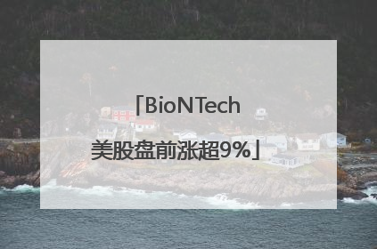BioNTech美股盘前涨超9%